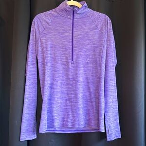 Under Armour 3/4 Zip Heat Gear - Women’s Med